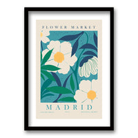 Cuadro Flower Market Madrid