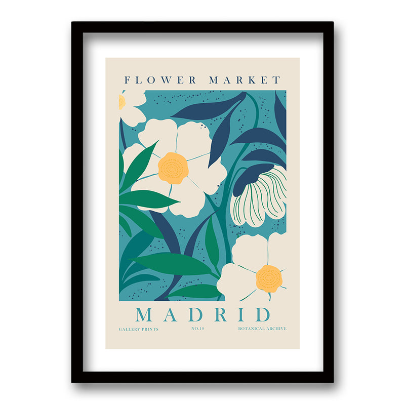 Cuadro Flower Market Madrid
