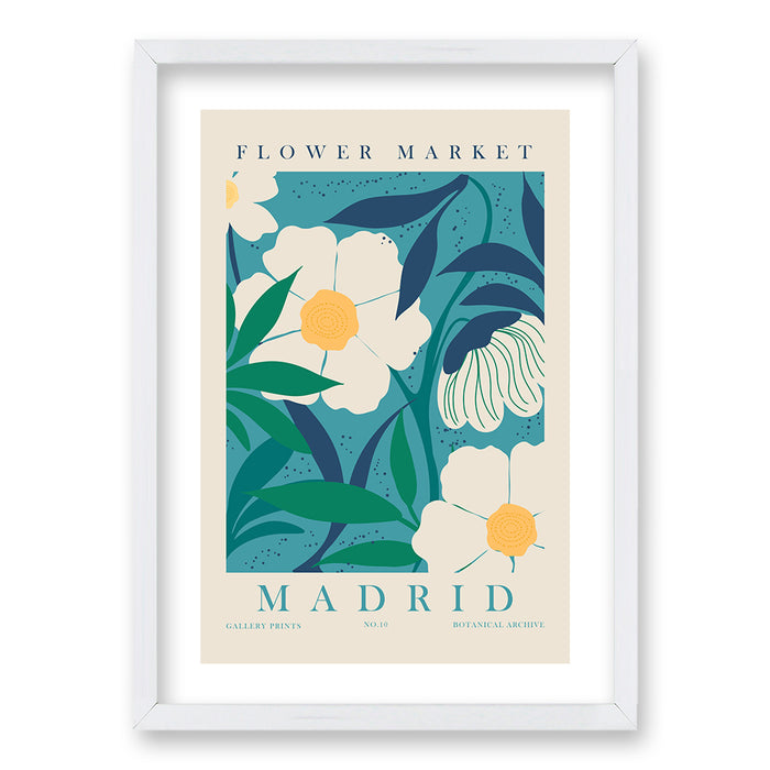 Cuadro Flower Market Madrid