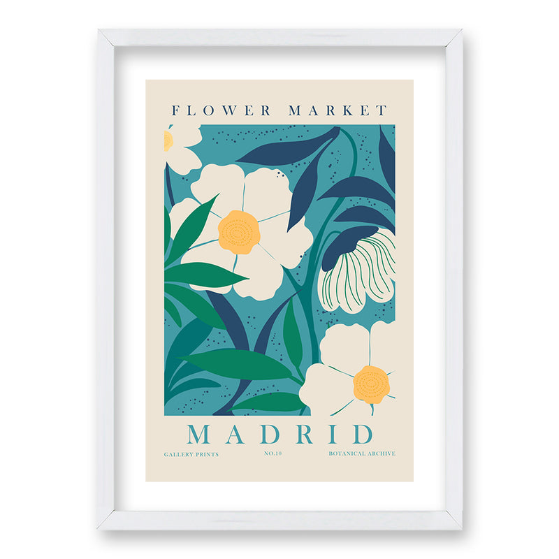 Cuadro Flower Market Madrid