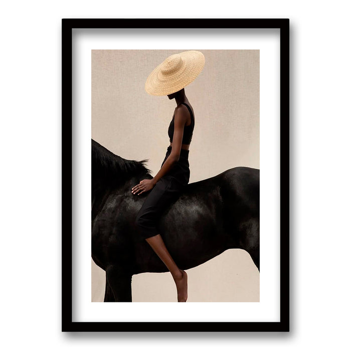 Cuadro Caballo Negro
