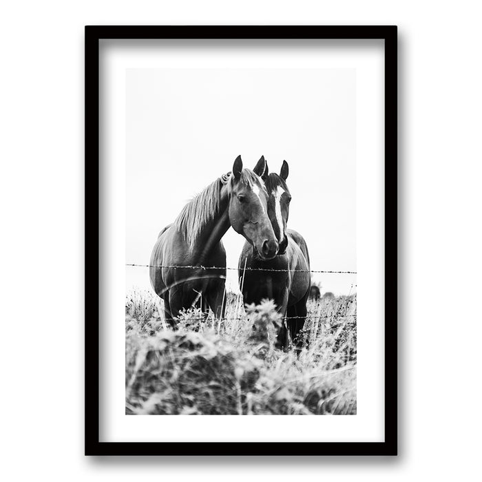 Cuadro Caballos en compañía