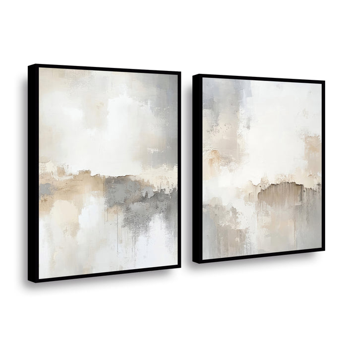 Canvas duo Nubes de lluvia
