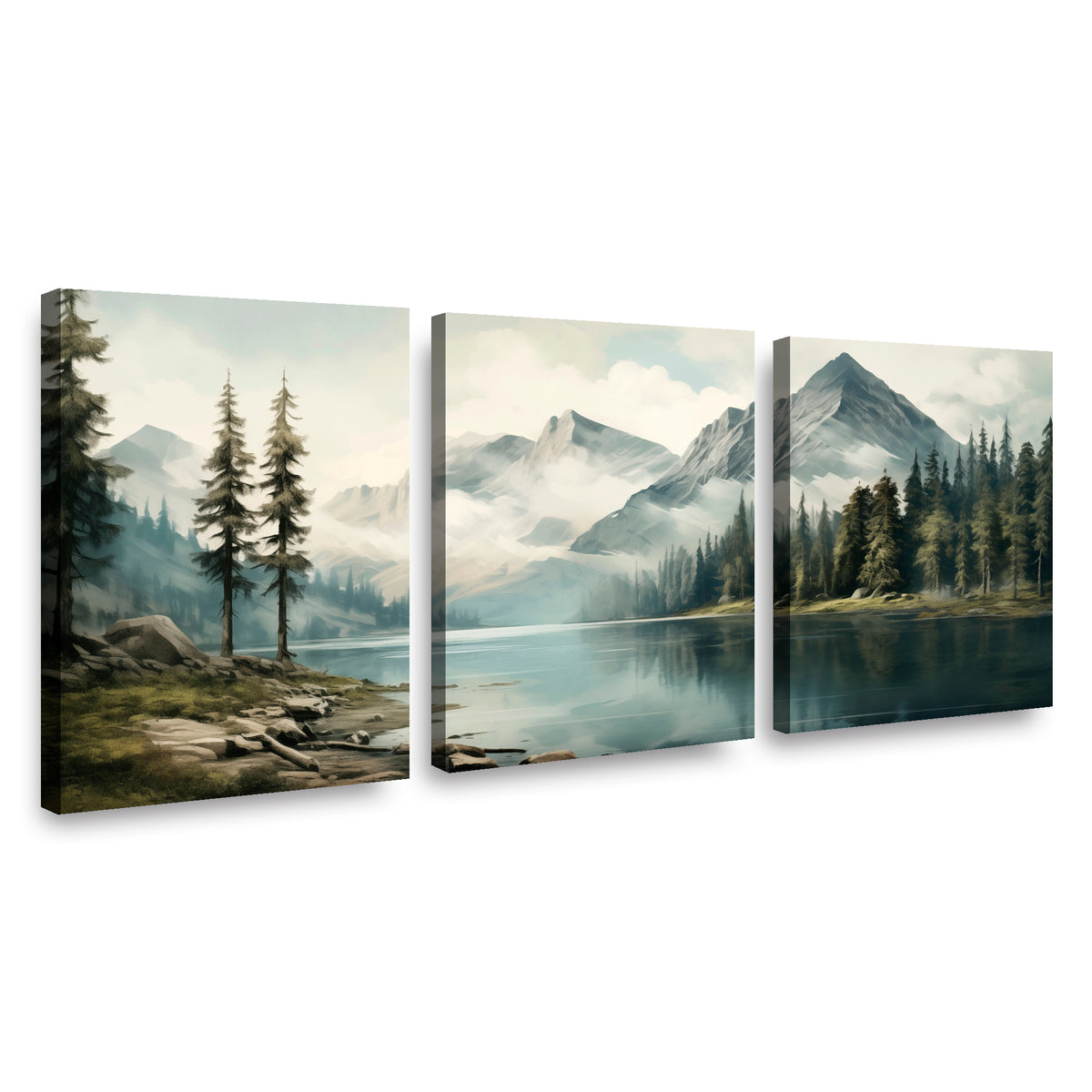 Canvas Trio Forest