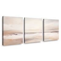 Canvas Trio White Sky