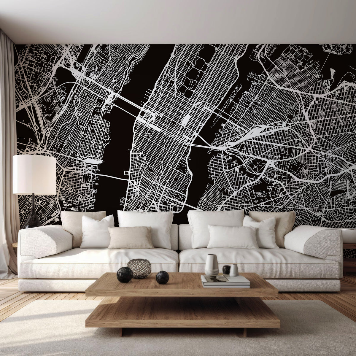 Papel Mural Mapcity