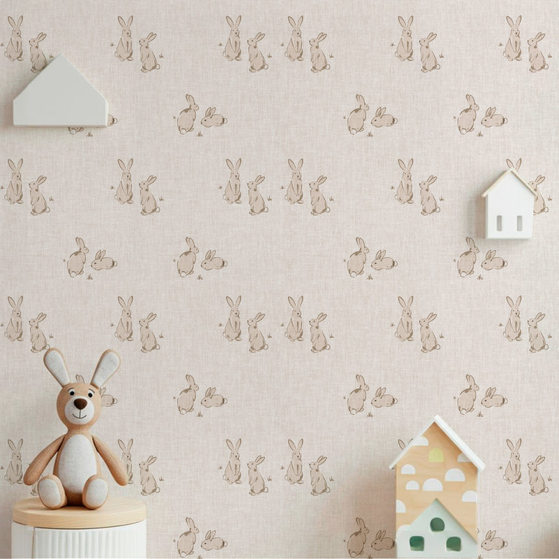 Papel Mural Conejos