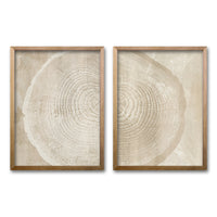 Cuadro Duo Silueta de Arbol