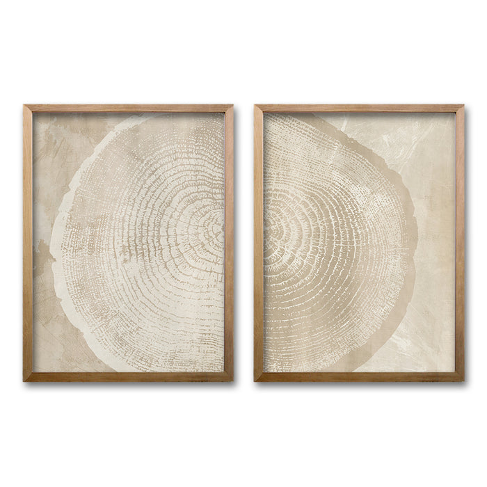 Cuadro Duo Silueta de Arbol