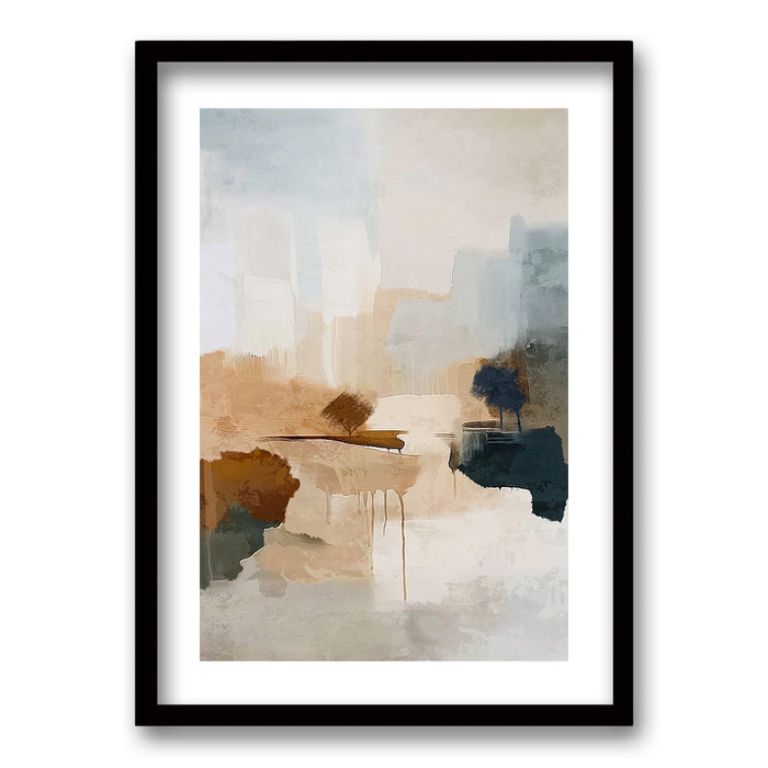 Cuadro Pinceladas Escurridas