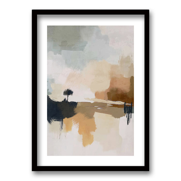 Cuadro Pinceladas Escurridas III