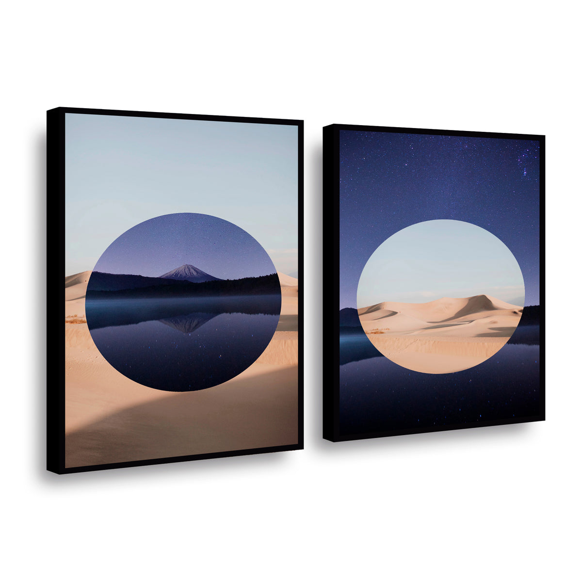 Canvas duo Day and Night