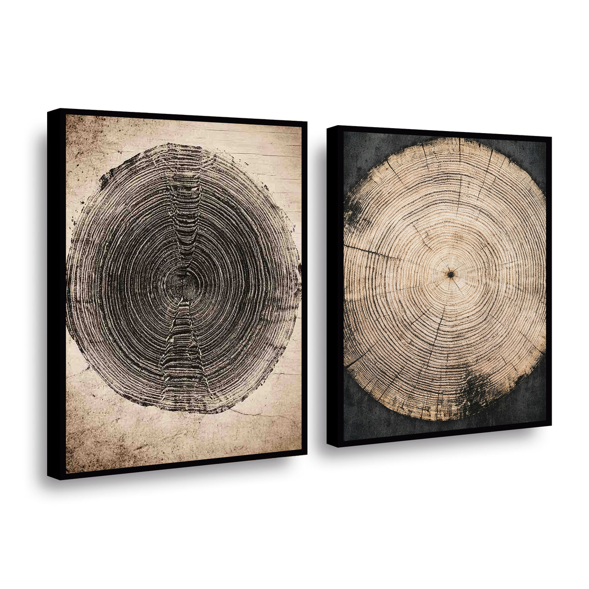 Canvas duo Marca de árbol