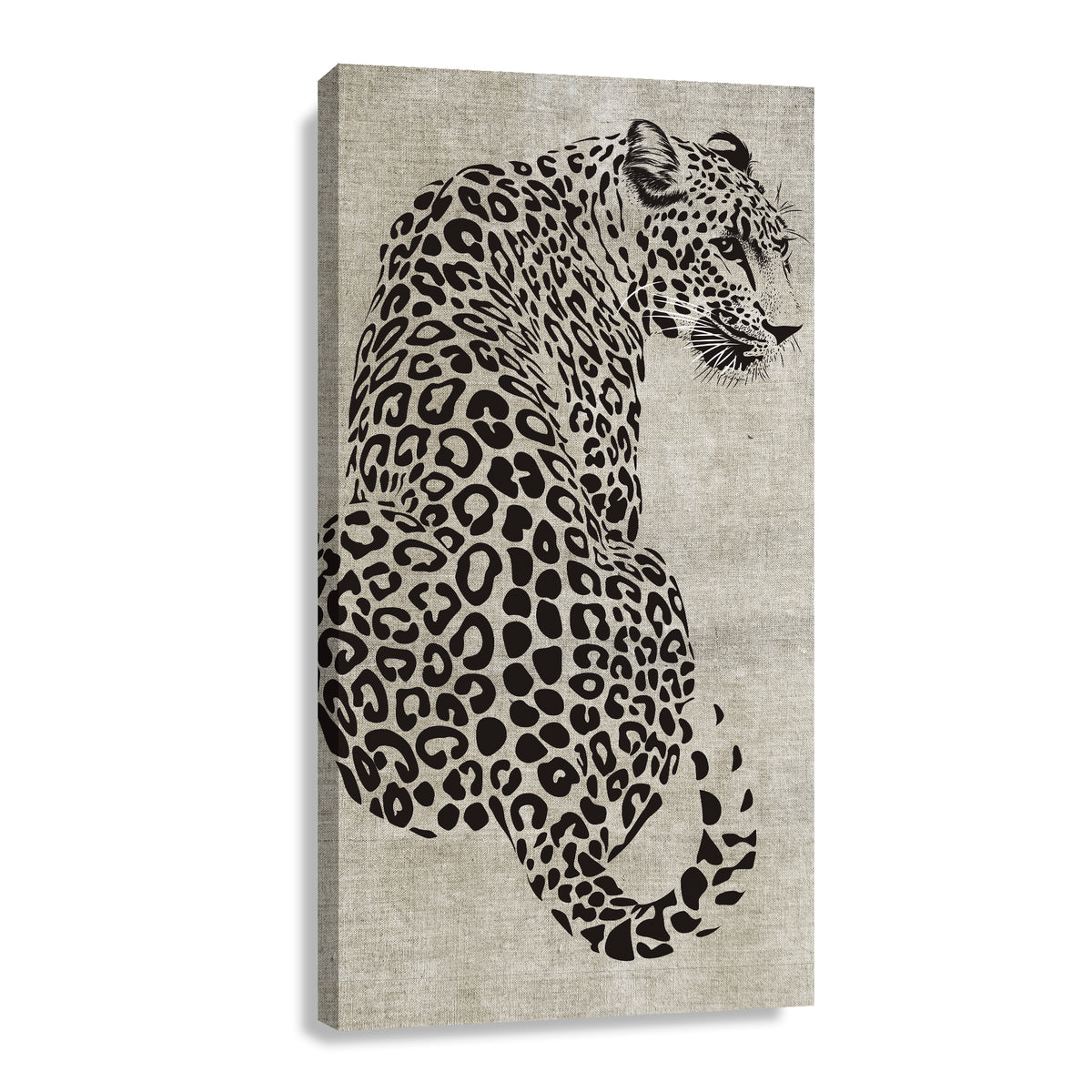 Canvas Elegancia Leopardina