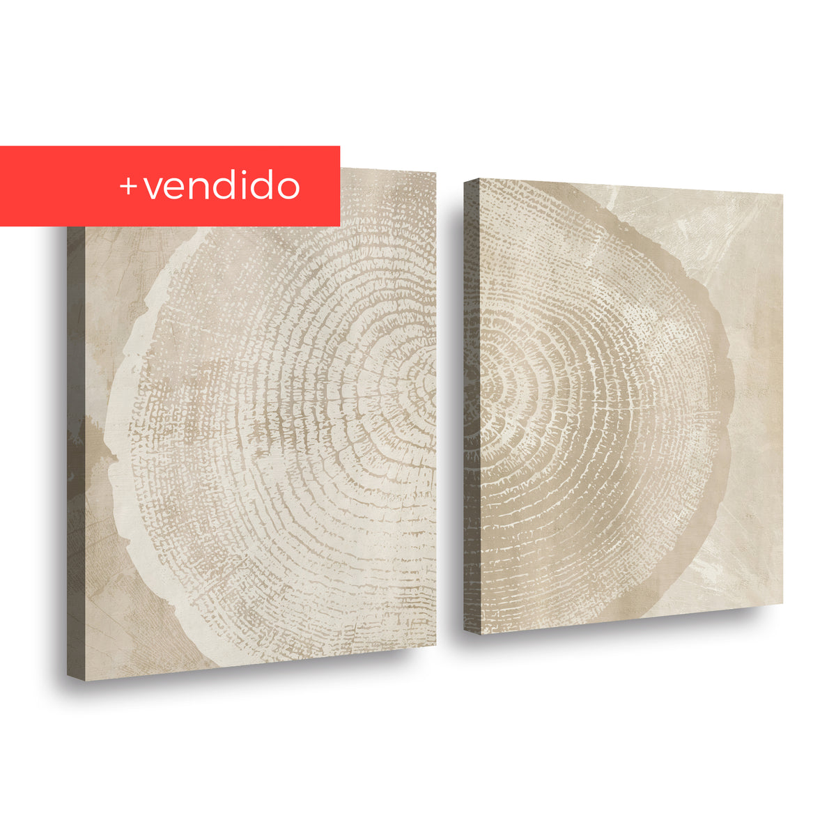 Canvas duo Silueta de Arbol