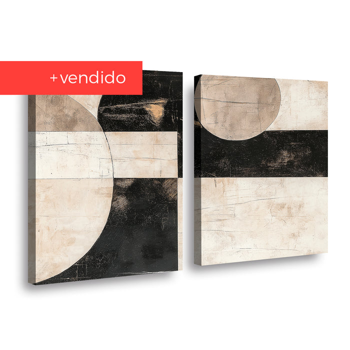 Canvas duo Formas y Conceptos I