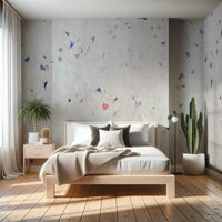 Papel Mural Flores Prensadas