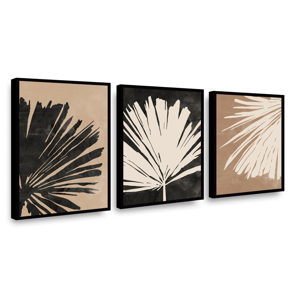 Canvas Trio Hoja de Palma