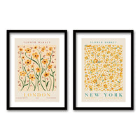 Cuadro Duo Flower Market