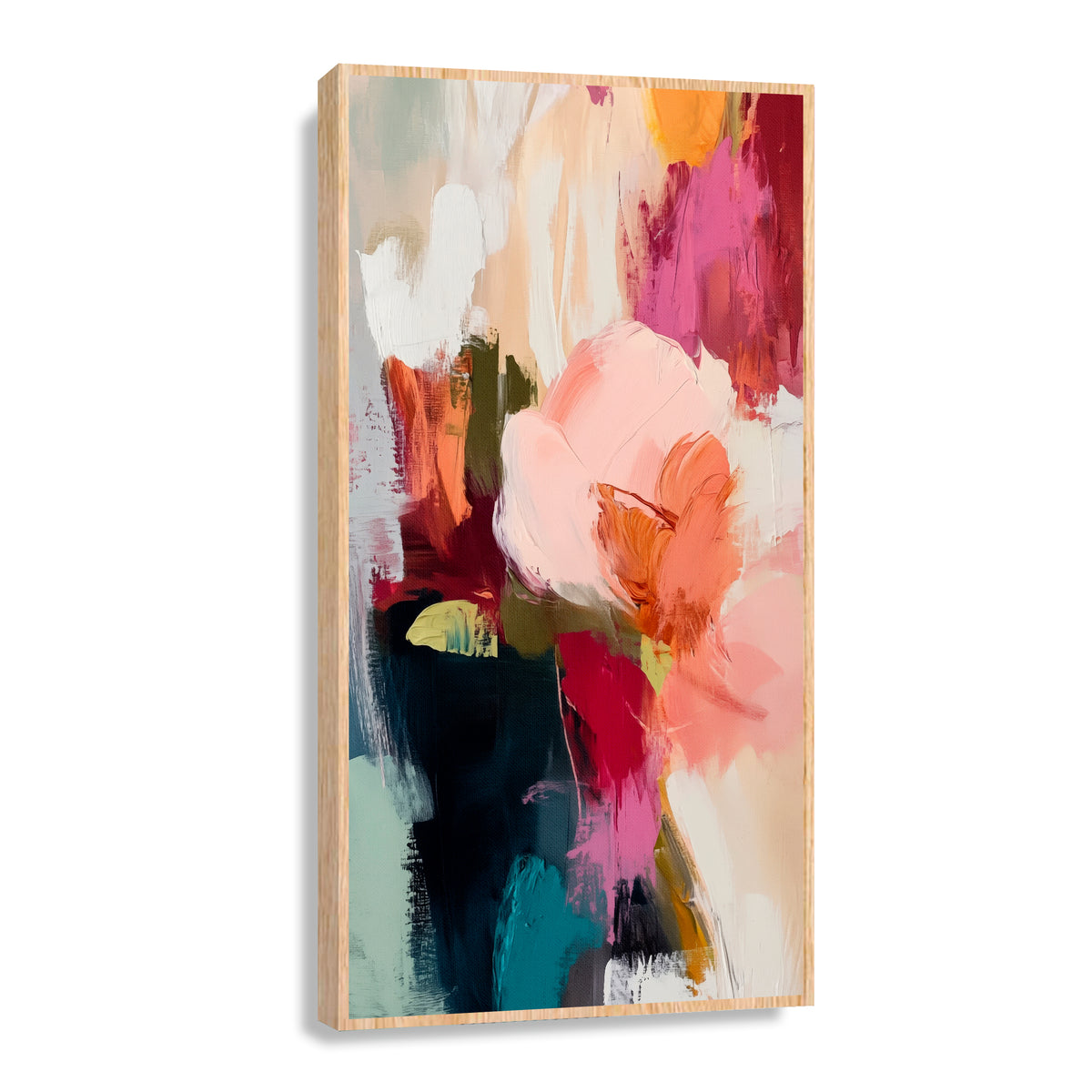 Canvas Flores a pinceladas II