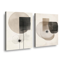 Canvas duo Flor Geométrica