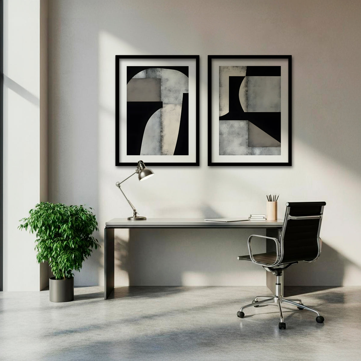 Cuadro Duo Geometric