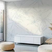 Papel Mural Blue Line