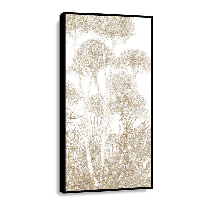 Canvas El Jardín del Sol Vertical