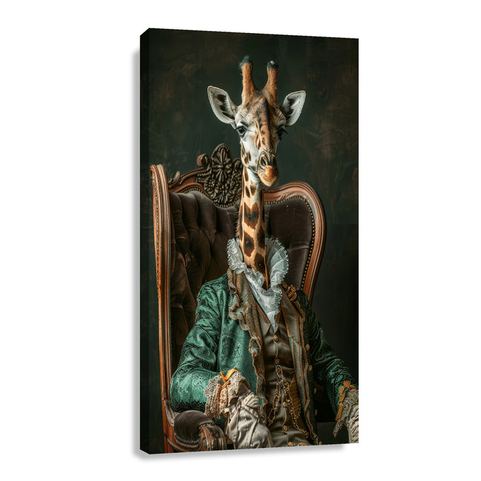 Canvas Jirafa Elegante