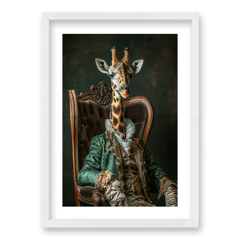 Cuadro Jirafa Elegante