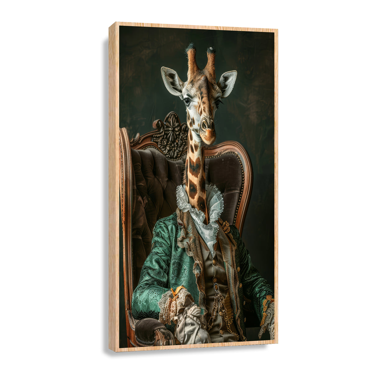 Canvas Jirafa Elegante