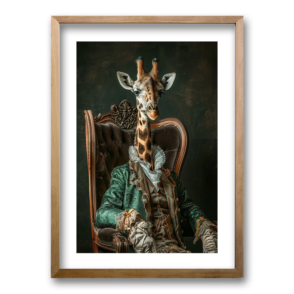 Cuadro Jirafa Elegante