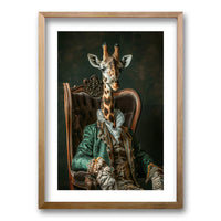 Cuadro Jirafa Elegante
