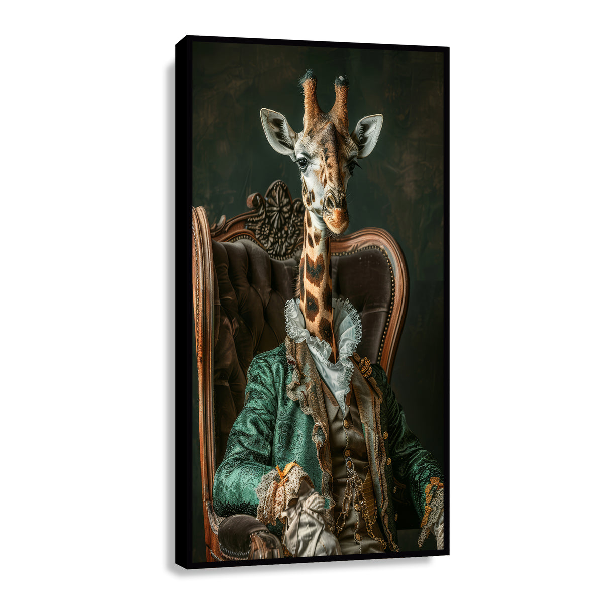 Canvas Jirafa Elegante