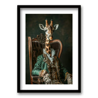 Cuadro Jirafa Elegante