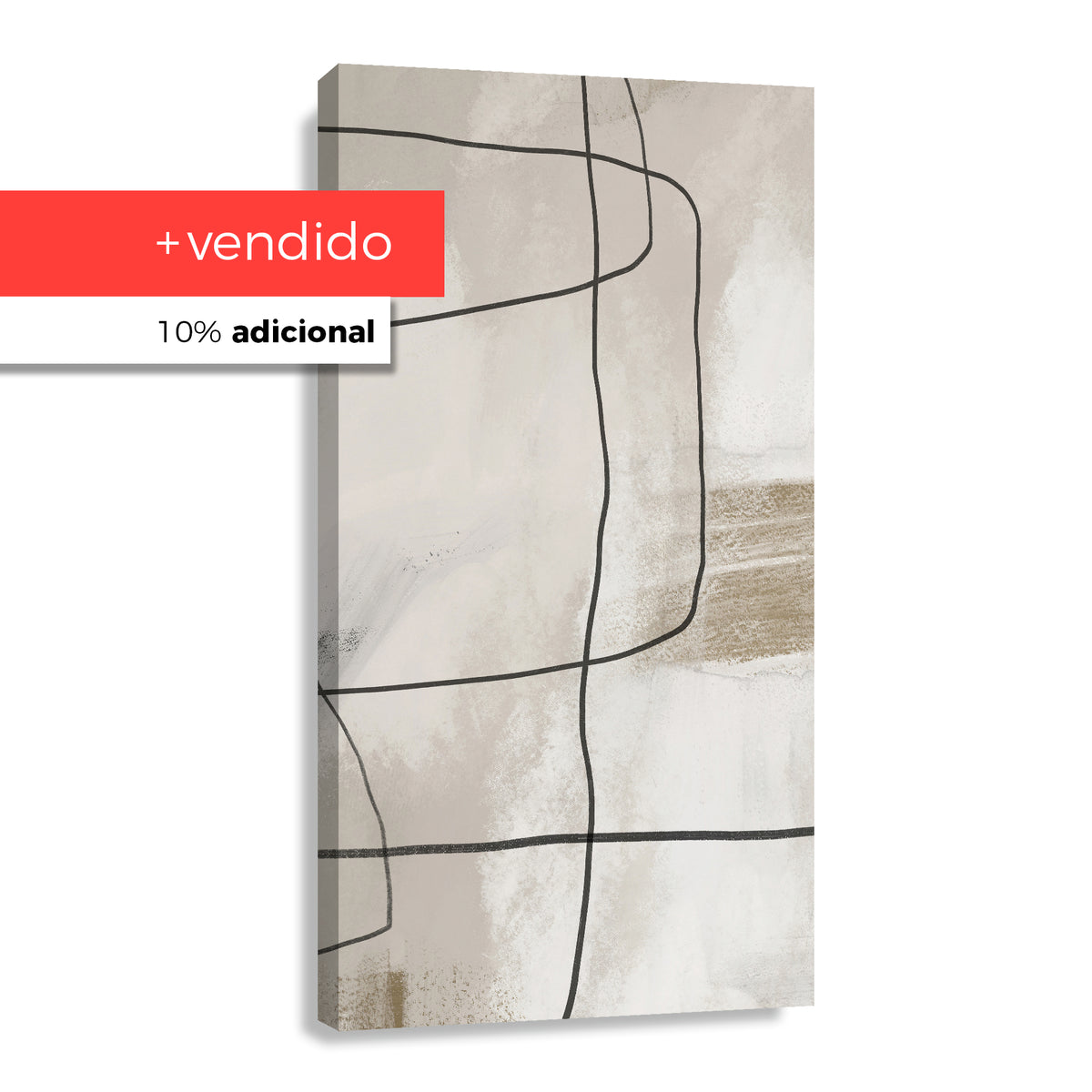 Canvas Neutral Azul II