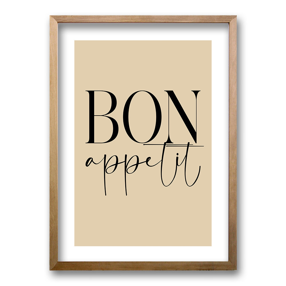 Cuadro Bon Appetit