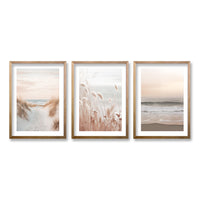 Cuadro Trio Walking Beach