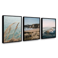 Canvas Trio Mar de Relajación