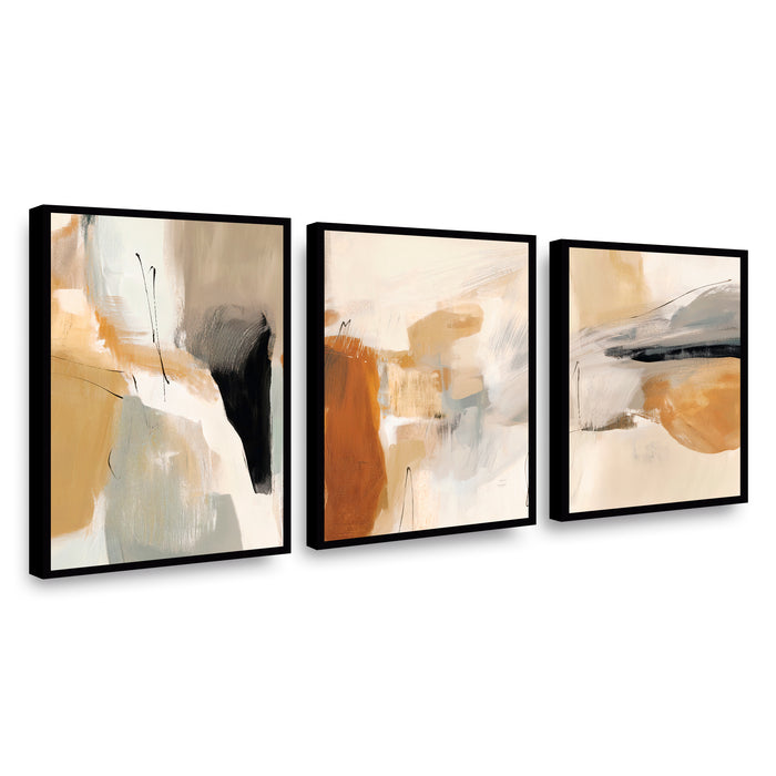 Canvas Trio Brush Strokes