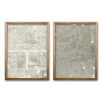 Cuadro Duo Marmol Gris