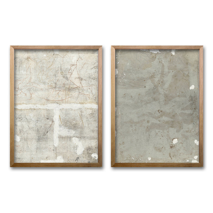 Cuadro Duo Marmol Gris