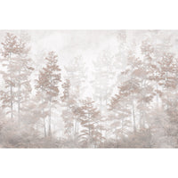 Papel Mural Bosque Pastel