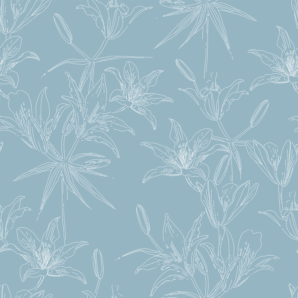 Papel Mural White Line