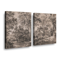 Canvas duo Paisaje Ilustrado