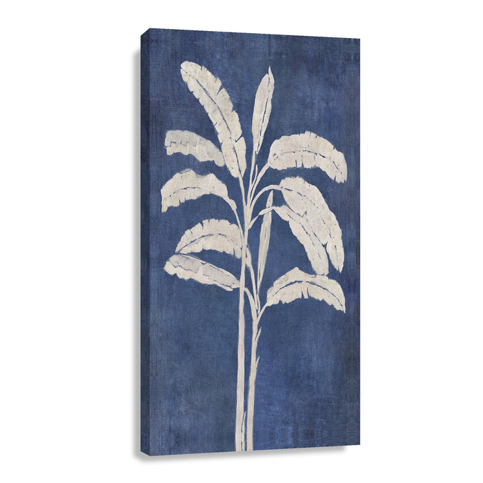 Canvas Blue Palm Trees