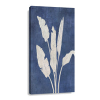 Canvas Blue Palm Trees II