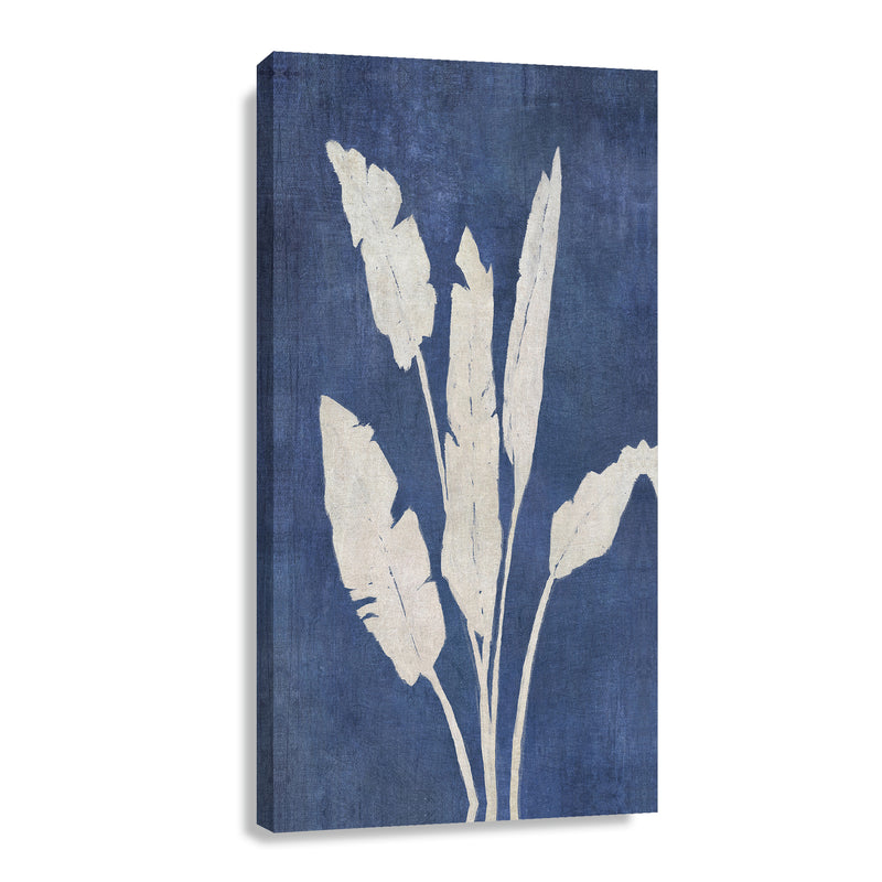 Canvas Blue Palm Trees II