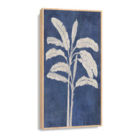 Canvas Blue Palm Trees