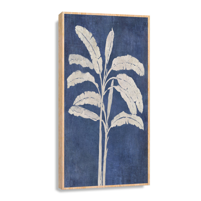 Canvas Blue Palm Trees